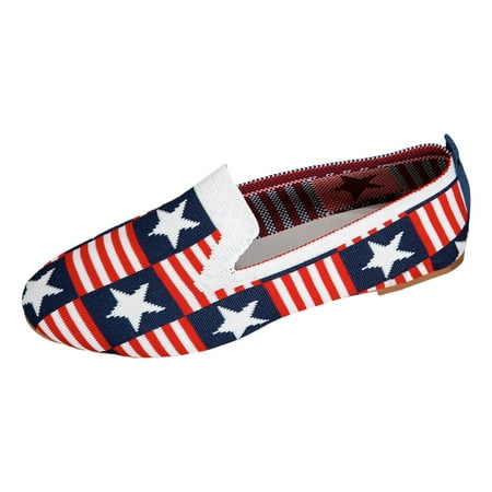 

nsendm Female Shoes Adult Casual Shoes for Women Platform Flying Weaving Women s Shoes Casual Shoes Flat Bottom Shoes Women Casual Shoes for Women Blue 9