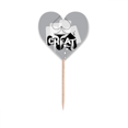 thumbnail image 1 of Patron de juego naipes fichas utensilios Etiqueta del corazón de la bandera del palillo de dientes, 1 of 3