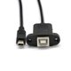 thumbnail image 3 of Xihbxyly Artículos En Liquidación En Oferta para Mujeres Cable de Montaje En Panel + Tornillo Mini Usb de 5 Pines Macho a Usb 2.0 B Hembra, 3 of 5