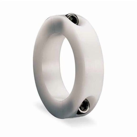 Dayton Shaft Collar,Clamp,2Pc,3/8 In,Plastic 1F590