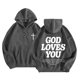 thumbnail image 2 of WILLBEST Sudaderas Deportivas para Hombre, Camisetas Informales De Manga Larga con Gráficos, Sudaderas con Capucha, Jerséis para Mujer Grande, 2 of 6
