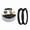 Black, variant on JUELEO 2-Pack Dog Collars for F lea and T ick Control—Universal Adjustable Pe st Control Collars for Pets,Waterproof,Pink