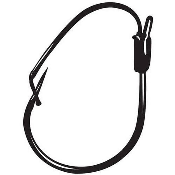 Gamakatsu Finesse WG Wdless NS Black Size 2/0 5pk