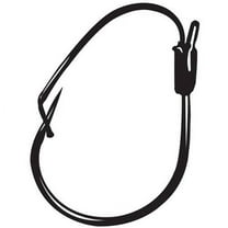 Gamakatsu Finesse WG Wdless NS Black Size 2/0 5pk