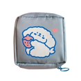 thumbnail image 1 of Portable Large Travel Cosmetic Pouch Cartoon Nylon Zippered Makeups Storage Bag, 1 of 5