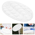 thumbnail image 4 of Paint Plates For Painting White Imitation Ceramic 1Set 9.02X5.24X0.51In, 4 of 5