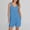 Sky Blue#1, variant on pstuiky Womens Jumpsuits, Solid Color Loose Short Outfits for Vacation Suspender with Pockets Active Fit Rompers for Women Dressy Dark Blue L