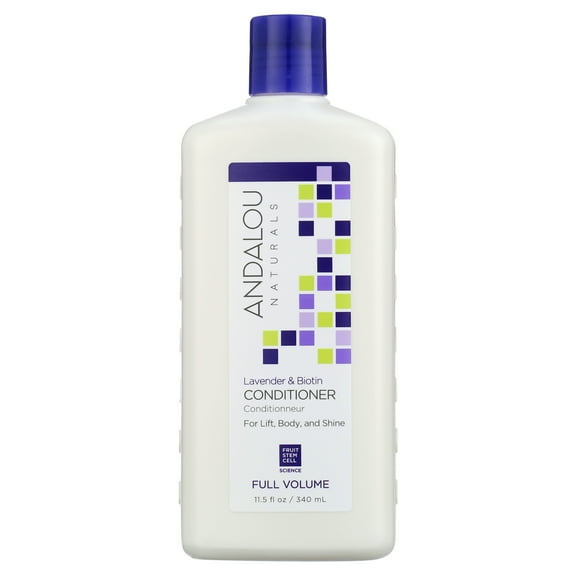 Andalou Naturals Lavender & Biotin Conditioner, Full Volume, 11.5 Oz