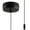 Black x 150cm, variant on Adjustable Cord Length Bathroom Pendant Switch Easy Installation Elegant Design Modern Luxury For Bathrooms 80Mm