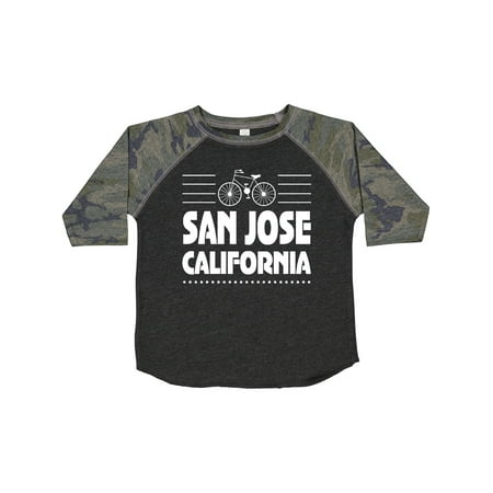 

Inktastic San Jose California Biking Gift Toddler Boy or Toddler Girl T-Shirt