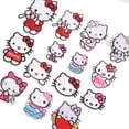 thumbnail image 4 of Parche adhesivo de tela bordado de Hello Kitty de dibujos animados para niños, insignias de sombrero, planchado, parches de costura, rayas DIY, bolsos de ropa, 4 of 4