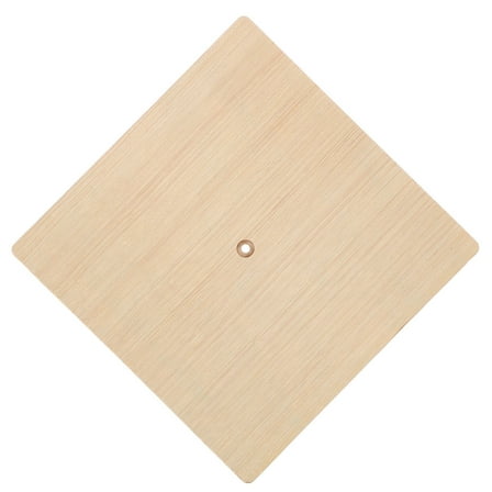 Amosfun Sturdy Cat Climbing Platform for Pets Light Yellow Wood Easy Install Flexible Design 30.0 x 15.0 x 18.0 cm