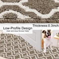 thumbnail image 3 of Door Mat, Yamaziot 24"x36" Doormat Welcome Mat, Front Door Mat Outside Inside, Non Slip Absorbent Dirt Trapper Outdoor Porch Decor Door Rug Entrance Rug, 3 of 9