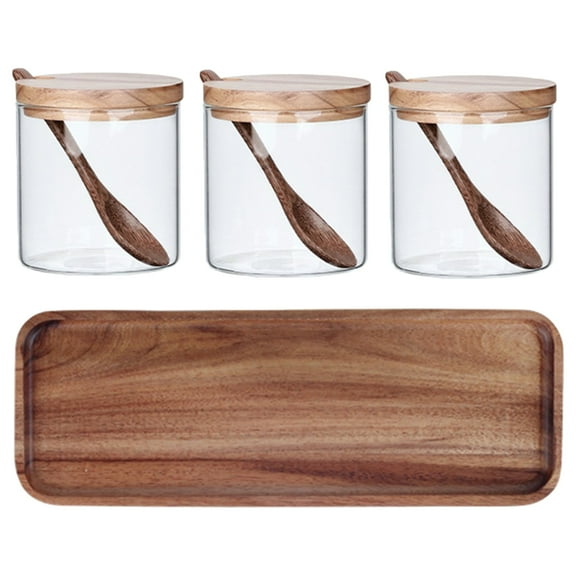 Raindrops  Seasoning Containers Lidded Condiment Jar Cups Spice Organizer