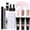 G, variant on Dadatutu Beginner Acrylic Nail Extension Kit with 7 Colors - 150Ml Gel Bottles, 100 Tips & Usb Charged Lamp, Quick Dry Diy Gift Set
