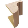 thumbnail image 6 of 12"W x 12"D x 12"H Wide Del Monte Rough Cedar Woodgrain TimberThane Corbel, Primed Tan, 6 of 6