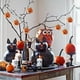 thumbnail image 4 of Decoración de árbol de calabaza blanda de 3 pulgadas | Colgante colgante | Decoración interior para Halloween, Otoño y Acción de Gracias | Material de espuma | Clásico caqui naranja y albaricoque, 4 of 6
