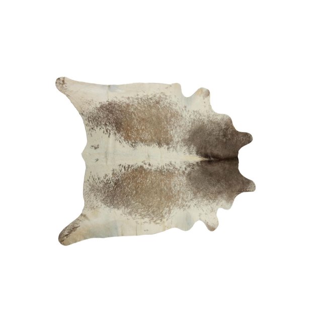 H-Natural Kobe Salt & Pepper 6'X7' Cowhide Rug