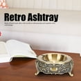 thumbnail image 6 of NFTIGB Retro Ashtray Antique Chinese Style Home Office Living Room Decoration Crafts Smoking Accessories, Gray (5.9 in / 15 cm), 6 of 9