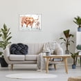 thumbnail image 2 of Stupell Brown Longhorn Cattle Family Farmhouse Animals & Insects Painting White Framed Art Print Wall Art, 2 of 7