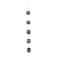 thumbnail image 4 of Garden Rain Chains 1M Bird Bath Aluminum Rain Collectors Cups Water Bottom Chain plum bossom, 4 of 8