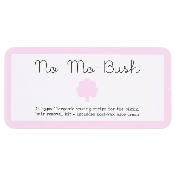 No Mo-Bush Hair Removal Bikini & Body Wax Strips, 16 Strips