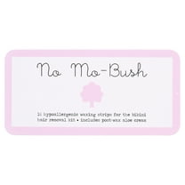 No Mo-Bush Hair Removal Bikini & Body Wax Strips, 16 Strips