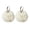 White, variant on 2Pcs Bathing Flower Foaming Sponge Bubble Wisp for Body Soft Shower Mesh Ball