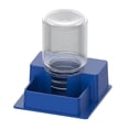 thumbnail image 3 of Almencla Automatic Reptile Water Feeder Creative Water Dispenser for Tortoise Turtle Blue, 3 of 8