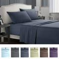 thumbnail image 4 of Bed Sheets Set Queen Size - Super Soft Brushed Microfiber Bedding & Cooling Breathable Sheets for Hot Sleepers,Wrinkle Free Stain Resistant Polyester Fiber Complete Bed Sheet Set, 4 of 4