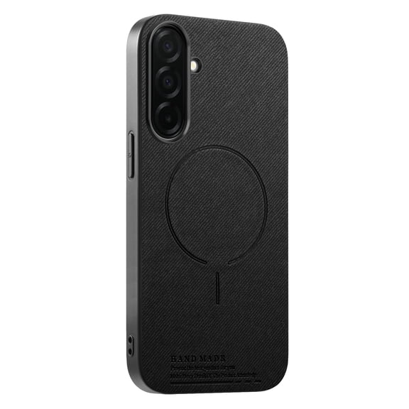 Slim Fit Case For Samsung Galaxy S23, Compatible with MagSafe Wireless Charging, Carbon Fiber Pattern Magnetic Protection, Lightweight Anti-Scratch Shockproof Bumper Cover,Black