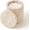 Beige, variant on Marble Qtip Holder with Brass Lid for Cotton Swabs,Balls,Pads,Floss Picks Large Capacity Marble Apothecary Jar for Bathroom Essentials Decor, Vanity Makeup Storage Organizer Grey (WH079)