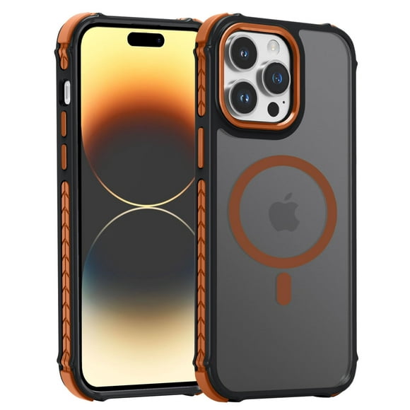 Funda de teléfono DEERLAMN Strong Magnetic para iPhone 14 Pro Max