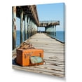 thumbnail image 2 of Designart "Memories of the Weathered Pier III" Nautical & Beach Canvas Print, 2 of 5