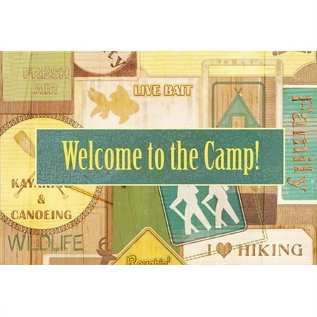 

Welcome To The Camp Fabric Placemat
