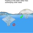 thumbnail image 5 of Swimming Pool S Floating Pool Bulb, 5 of 5