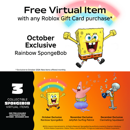 Roblox $125 eGift Card [Digital] + Exclusive Virtual Item.