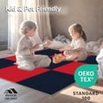 thumbnail image 4 of ODIKA 4'x6' Machine Washable Non-Slip Area Rug, Nordic Winter Festive Scandinavian Hygge Hearth High Traffic Rug, Red, 508103, 4 of 5