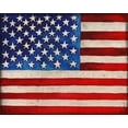thumbnail image 2 of Medley, Elizabeth 18x15 Gold Ornate Wood Framed with Double Matting Museum Art Print Titled - American Flag, 2 of 4