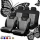 thumbnail image 1 of Fundamental Bordadas para Coche, Juego Universal 9 Cojines, Relleno de Seda Viscoelástica para Mayor Comodidad, Base de Goma Antideslizante, Diseño Transpilable, Elegant Elegant y Alta Gama, Apto par, 1 of 2