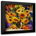 thumbnail image 1 of Bond 15x15 Black Modern Framed Museum Art Print Titled - Vincent Evolution, 1 of 5