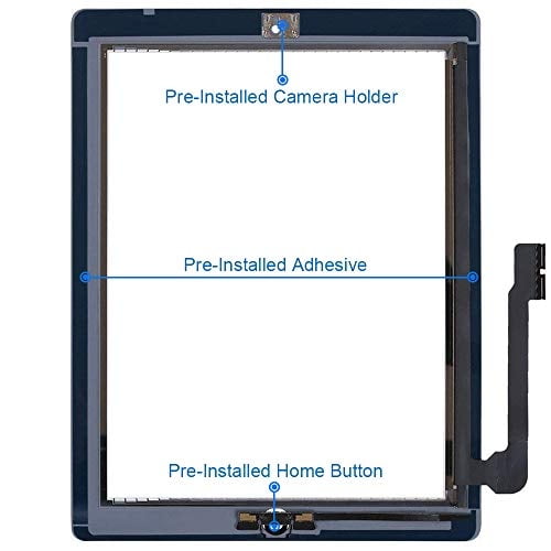 Digitalizador MMOBIEL Compatible con iPad 3 (Blanco) 9.7 Pulgadas Pant