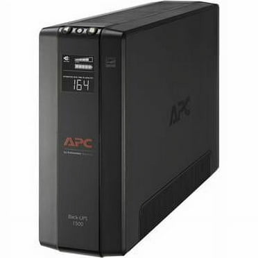 APC UPS Battery Backup & Surge Protector with AVR, 1500VA APC Back-UPS Pro (BX1500M)