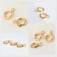 thumbnail image 4 of Maytalsory Spring Ring Clasp Jewelry Bracelet Bangle Necklace Buckle DIY Making Replacement Finding Spare Part Accessories 6mm, 4 of 6