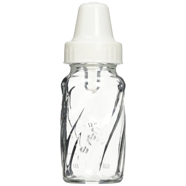Biberón de Vidrio Evenflo Feeding Classic Twist para Bebés 120 ml, paquete de 3