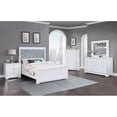 thumbnail image 3 of Eleanor Upholstered Tufted Bed White, 3 of 6