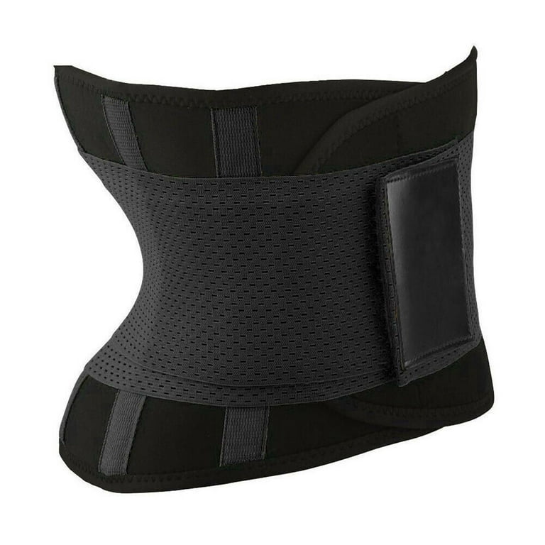 Waist Trainer Cincher Trimmer Sweat Belt Yoga Shapewear Gym Body Shaper Walmart