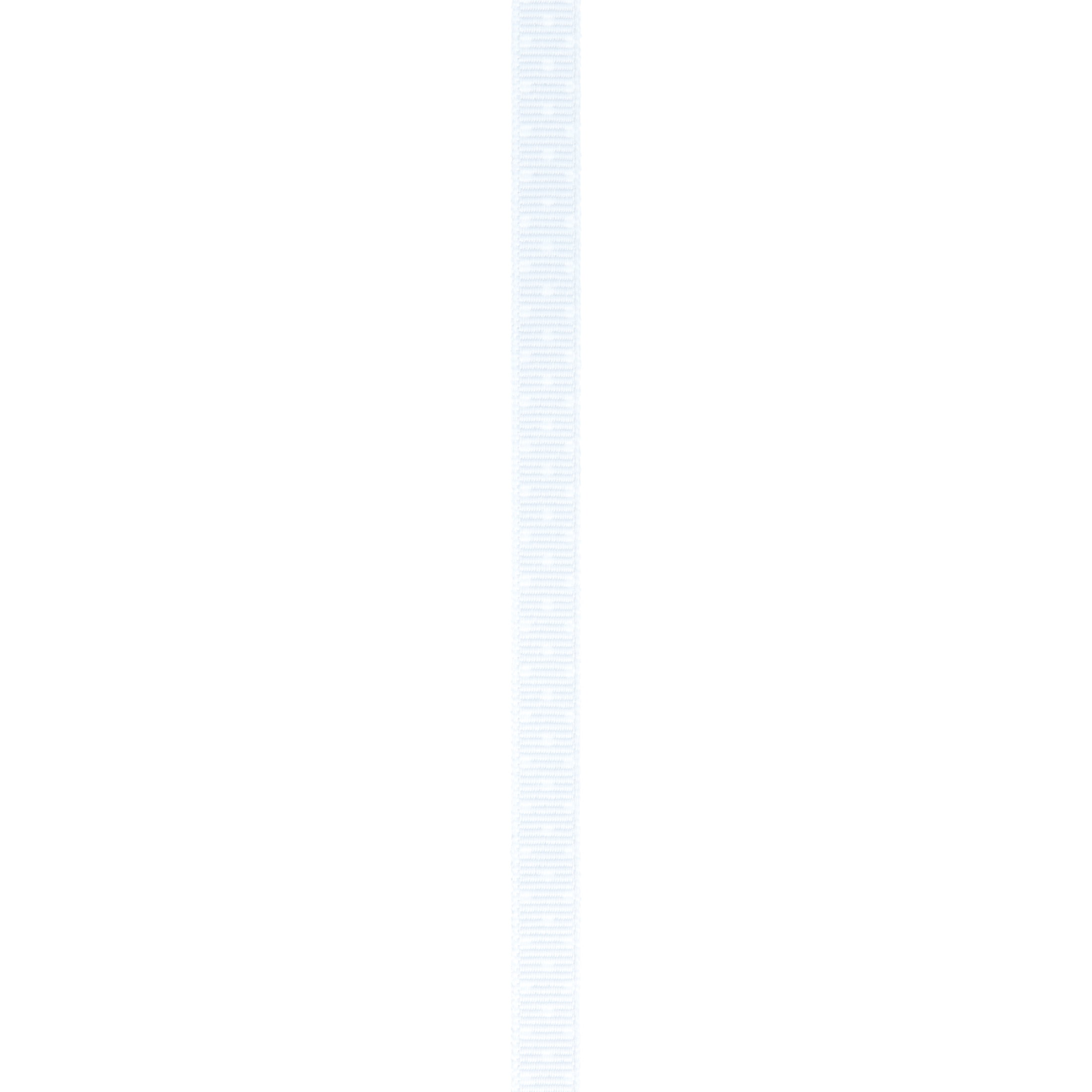(3 pack) Offray Ribbon, White 3/8 inch Dot Grosgrain Ribbon, 9 feet