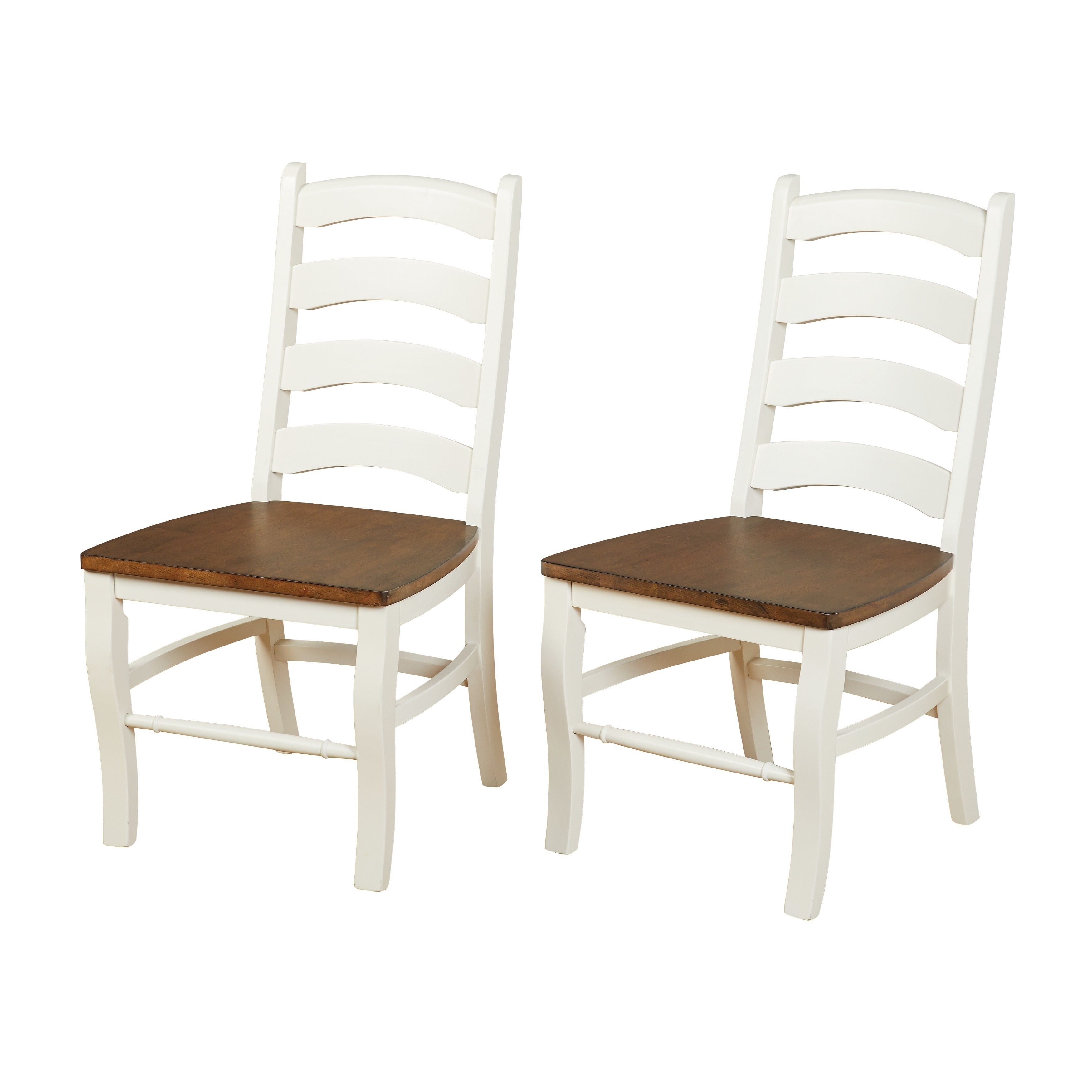 brown and white dining chairs