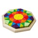 thumbnail image 2 of Rompecabezas de bloques de madera Montessori, juego familiar interactivo, rompecabezas Tangram lógico, rompecabezas para guardería preescolar, 2 of 9